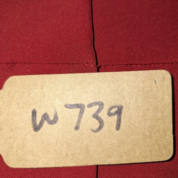 Cooper And Ella Elegant Red/Burgundy Women's Pants In A Size 16. NWT. - Picture 9 of 10